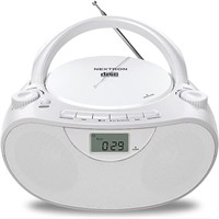 Portable CD Boombox with Bluetooth, USB, Radio, an