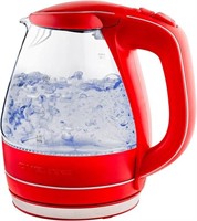 OVENTE Glass Electric Kettle Hot Water Boiler 1.5
