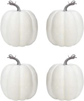 vensovo 6 Inch Large Pumpkins for Decorating - 4PC