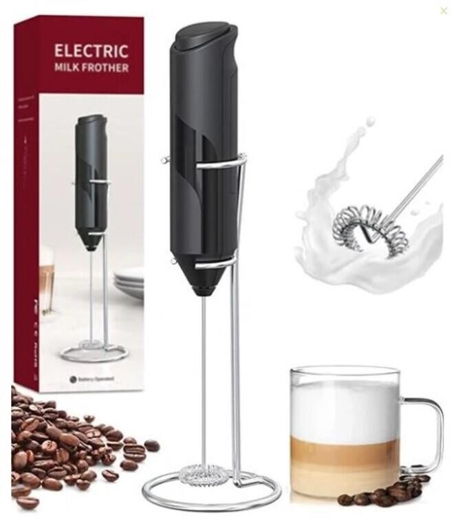 HIGH SPEED MILK FROTHER WHISK WITH STAND