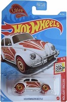 DieCast Hotwheels Volkswagen Beetle, Holiday Racer