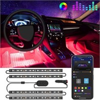 Govee Car LED Lights, Smart Interior Lights with A