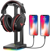 Blade Hawks RGB Gaming Headphone Stand with 3.5mm