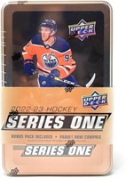 2022-23 Upper Deck Series 1 Hockey Tin