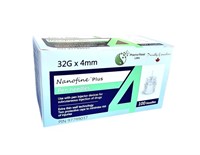 4mm 32G Nanofine Plus Diabetic Pen Needles [100 pe