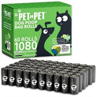 Pet N Pet Dog Poop Bags 1080 Counts, Dog Bags Poop