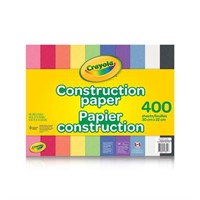 Crayola 400 Pages Construction Paper Pad, School a