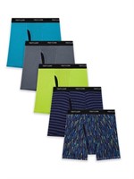 (Size M) - Boys 5 PK Assorted Coolzone Cotton