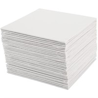 Tosnail 30 Packs 6" x 6" Canvas Panels Canvas Bo