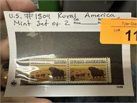 #1504 RURAL AMERICA STAMP PAIR