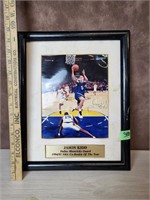Signed Jason Kidd 1994/1995 rookie of the year pic
