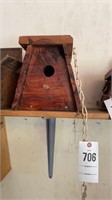Bird House with chain