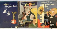 LOT OF 3: Esquire's Jazz Book 1945, 1946, 1947
