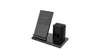 SeneoPA191B 3 in 1 Wireless Charging Stand with iW