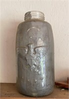 Masons Patent Nov 30th 1858 Glass jar