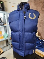 Womens Reebok Colts puffer vest