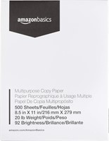 Amazon Basics Multipurpose Copy Printer Paper - Wh