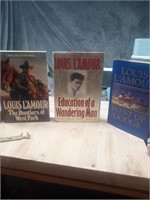 Louis L'Amour hardback books
