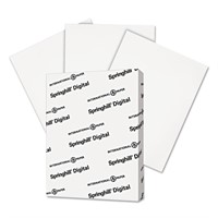 Springhill 015101 Digital Index White Card Stock 9