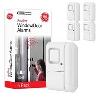 GE Personal Security Window/Door Alarm, 5-Pack, DI