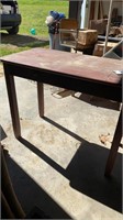 Antique Table with Pullout Tablet