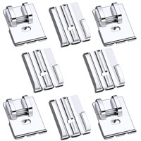 OIIKI 8 Pack Piping Sewing Machine Presser Foot, F