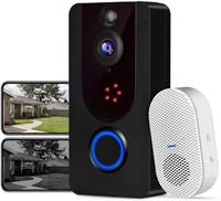 Doorbell Camera Wireless, Bextgoo 1080P FHD Resolu