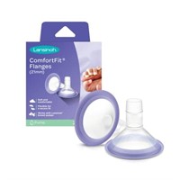 Lansinoh ComfortFit Breast Pump Flanges, 21mm, 2 C