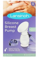 Lansinoh Silicone Breast Pump, Single Pump, Strap,