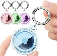 [4 Pack] Airtag Holder, Waterproof Air Tag Case wi