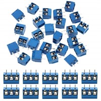 KeeYees 60pcs 5mm Pitch 2 Pin & 3 Pin PCB Mount Sc