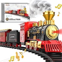 Hot Bee Train Set - Train Toys for Boys w/Smokes,
