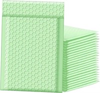 callica Light Green Bubble Mailers Pack of 50 6x10