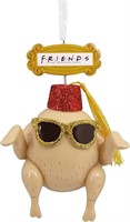 Hallmark Friends Turkey in Fez and Sunglasses Chri