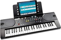 RockJam 49 Key Keyboard Piano with Power Supply, S