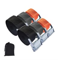 6PCS Tie Down Straps Heavy Duty Lashing Straps Adj