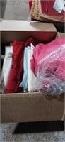 Lot with variety of fabric