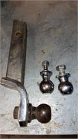 Receiver hitch, and balls 2 inch 1 7/8 2inch and