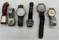 (NO) Watches including Timex, Seiko, and more