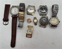 (NO) Watches including Bulova, Timex, and more