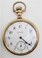 (YZ) Hamilton Pocket Watch (2" diameter) (