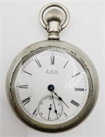 (YZ) A. W. Co. Waltham Pocket Watch (2-1/4"