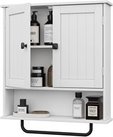 $74  Wall Mounted Bathroom Cabinet  White