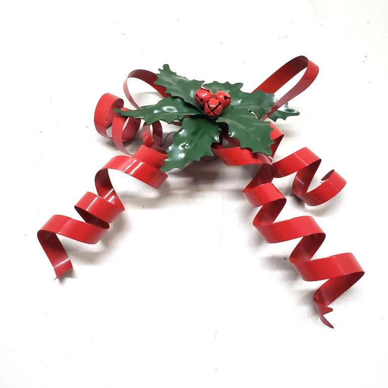 Metal Christmas bow