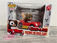Pop Rides Funko Gremlin Gizmo in red car