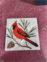 Authentic McKusick Tile Cardinal 6 in