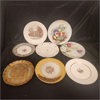8 decorative plates.