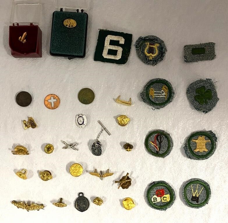 Vintage Pins and Patches