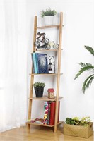 HYNAWIN 5-Tier Bamboo Shelf  Plant Stand (65in)