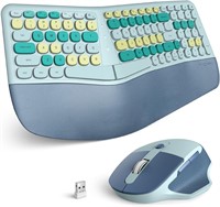 $60  MOFII Wireless Ergonomic Keyboard & Mouse